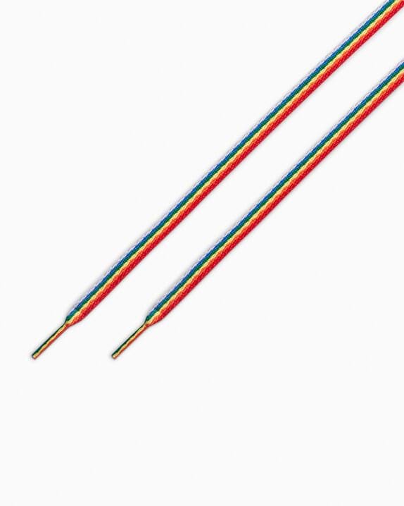 Converse Tęczowe sznurówki do wysokich butów 54”/137 cm