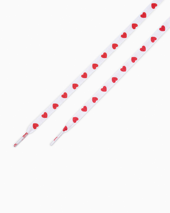 Converse Sznurówki Heart Print do wysokich butów 54″/137 cm