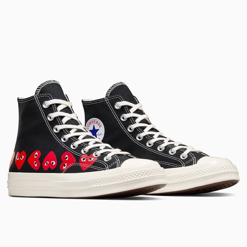 Cdg x converse multi heart on sale