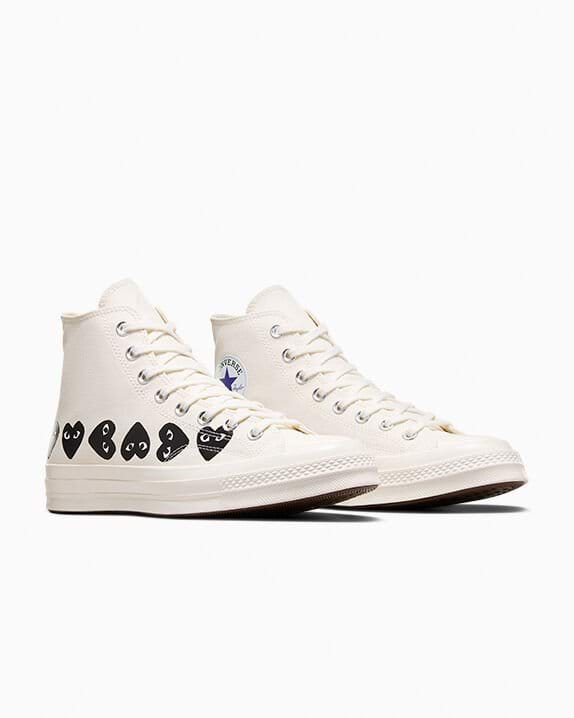 Converse x Comme des Garçons PLAY Chuck 70 Multi Heart