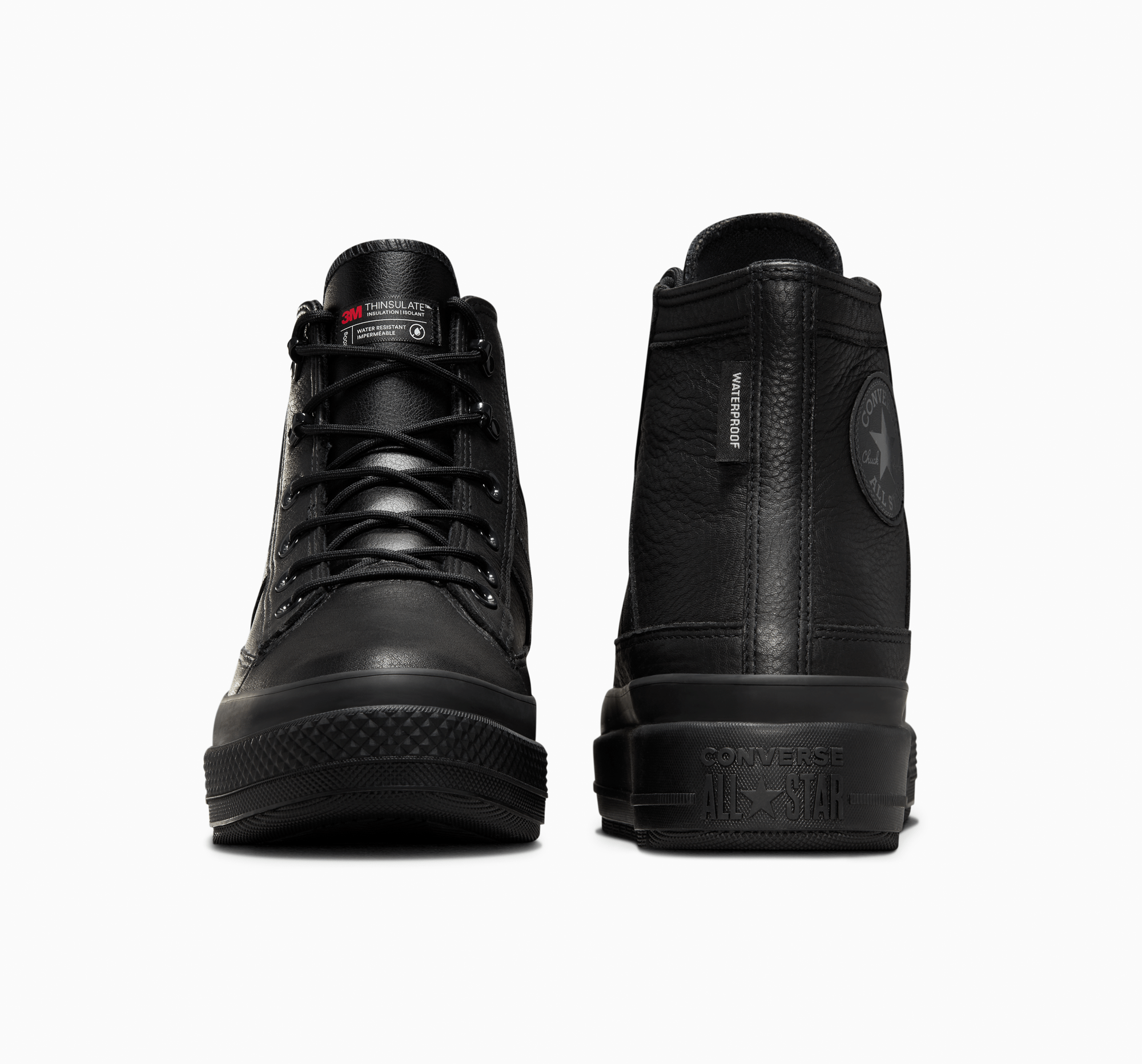 CONVERSE Chuck Taylor All Star ブラック Buty Converse Chuck Taylor All Star Lugged Heel Wmn - czarny