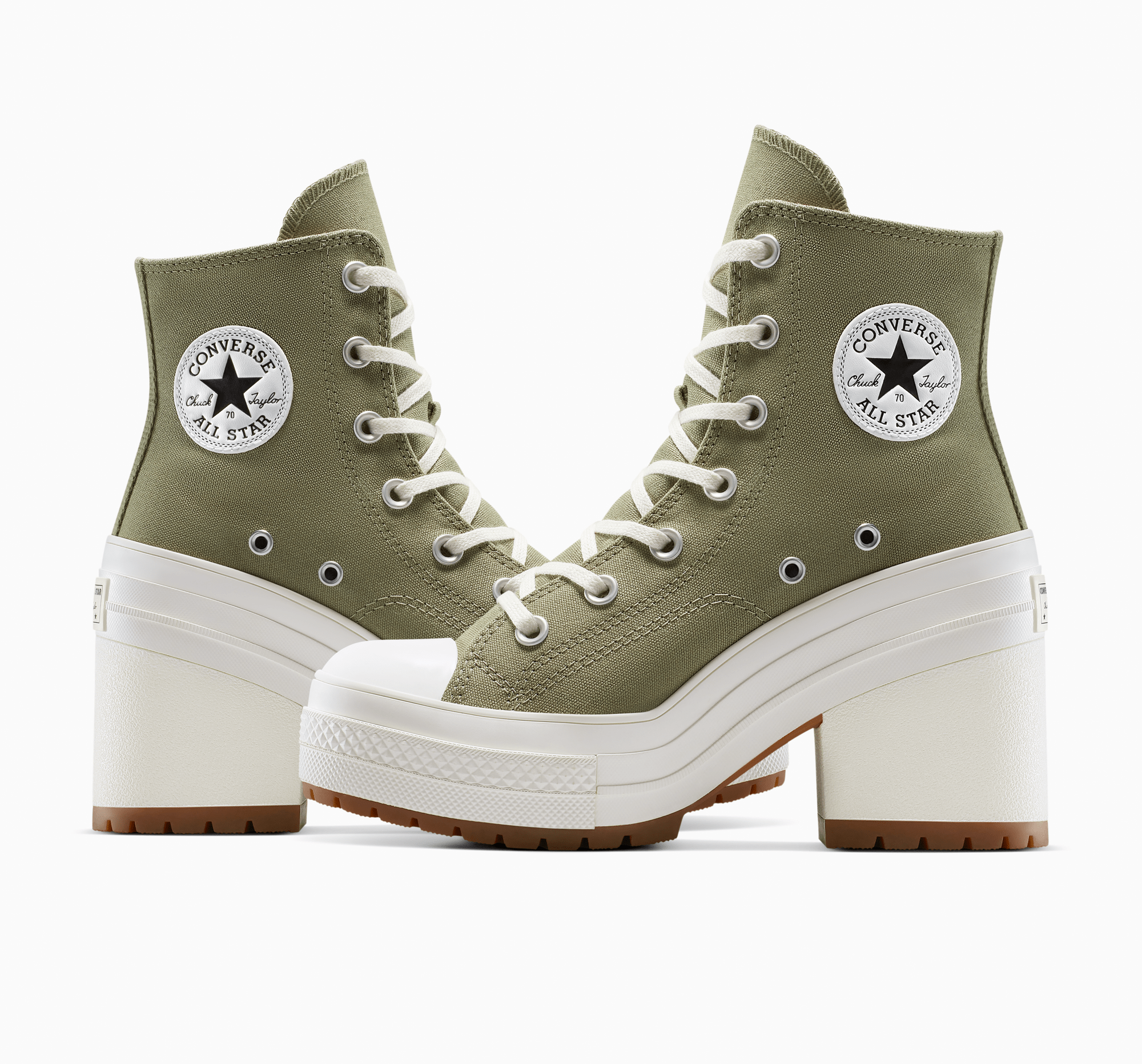 Chuck 70 De Luxe Heel Light Field Surplus/Egret A11899C