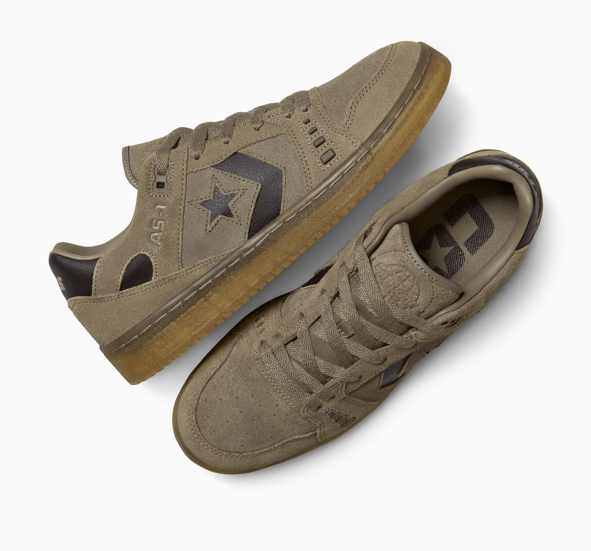CONS AS-1 Pro Leather Gum Sole Classic Taupe/Truffle/Black