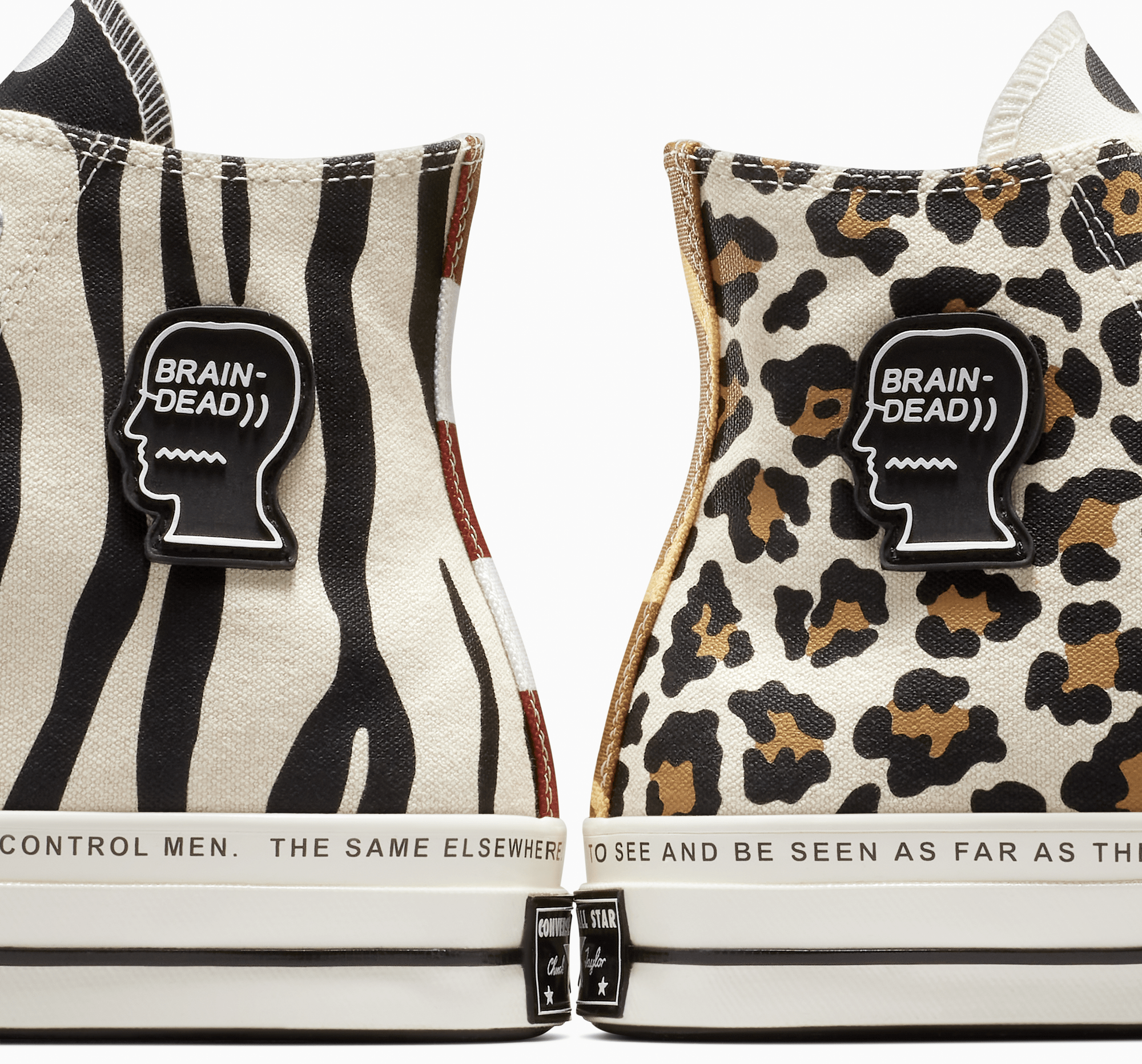 Converse x Brain Dead Chuck 70 Egret/Black/Multi A12219C