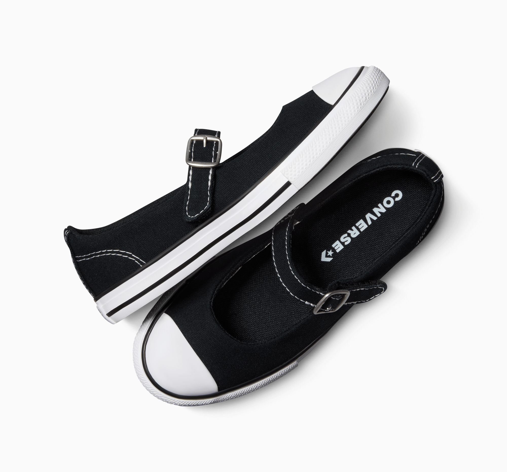 Chuck Taylor All Star Dainty Mary Jane Black/White/Black A12729C