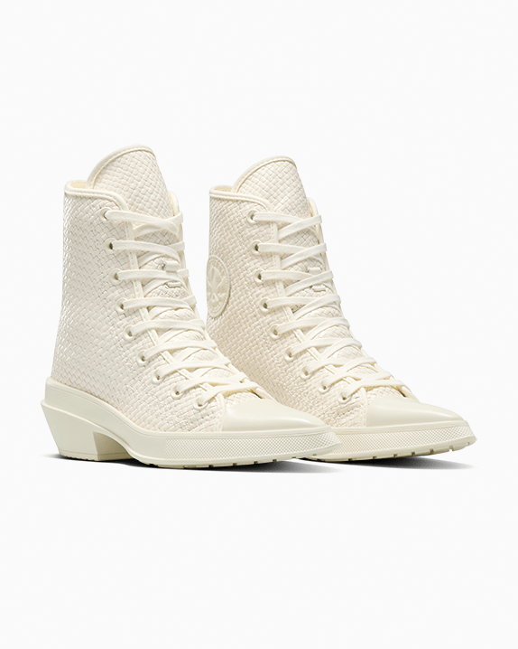 Converse Chuck 70 De Luxe Pointed Platform Woven Leather