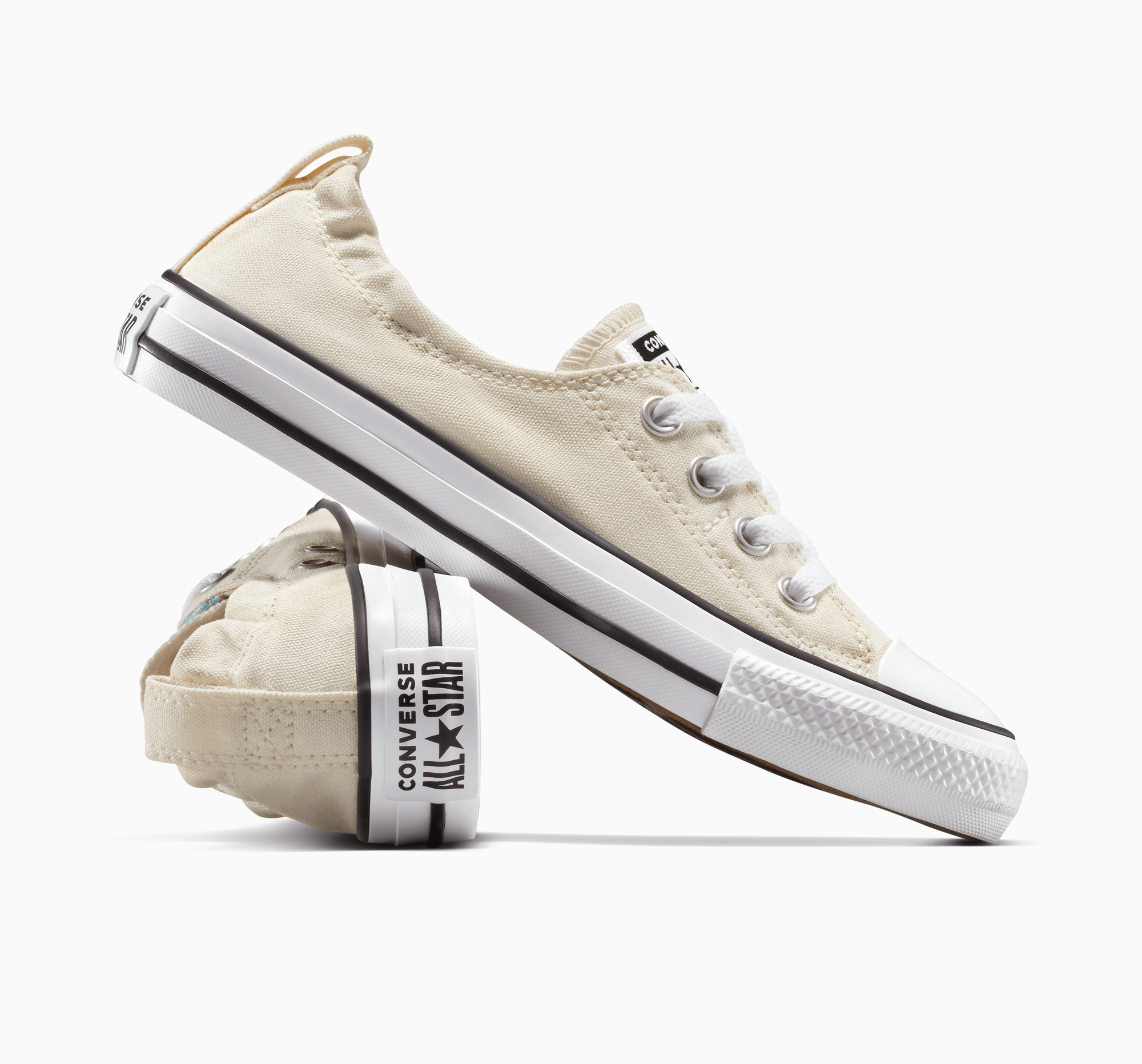 Taruri　0527 Chuck Taylor All Star Shoreline Mini Flowers Egret/White