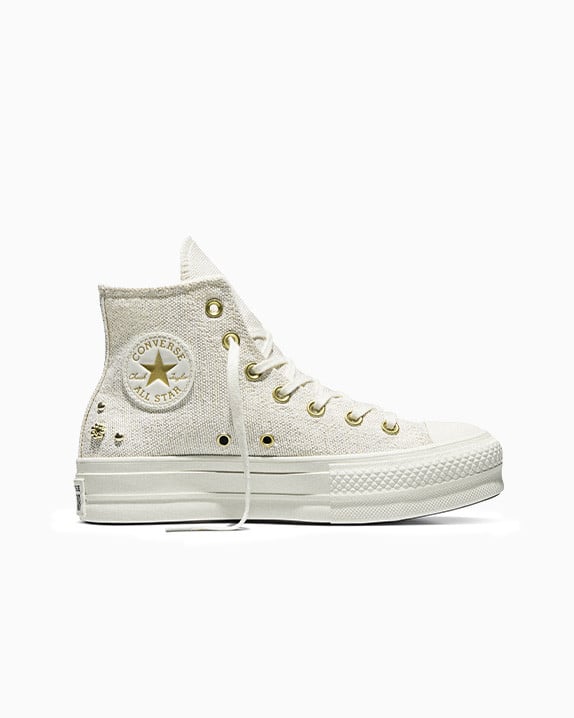 Converse Chuck Taylor All Star Lift Platform Heathered Glam