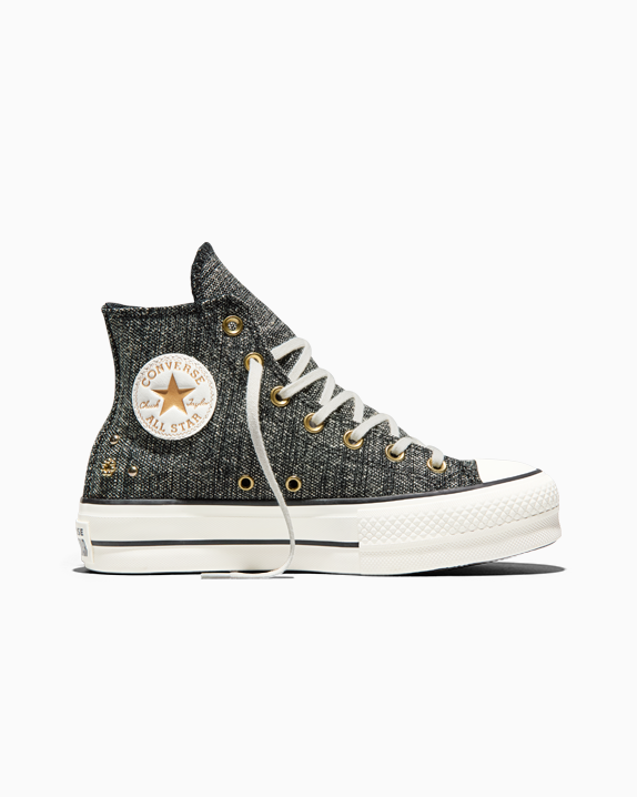 Converse Chuck Taylor All Star Lift Platform Heathered Glam
