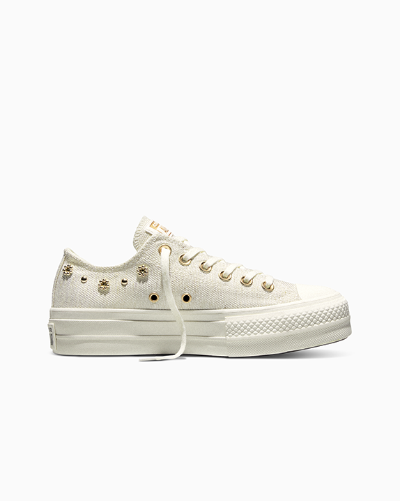 Converse Chuck Taylor All Star Lift Platform Heathered Glam