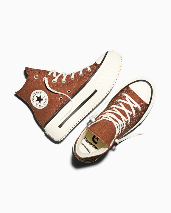 Converse Chuck Taylor All Star Lift Double Stack Platform Deer