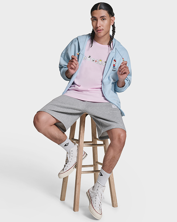 Koszulka Converse x Hello Kitty And Friends Stickers T-Shirt