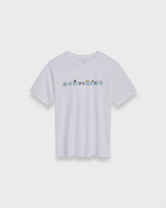 Koszulka Converse x Hello Kitty And Friends Stickers T-Shirt