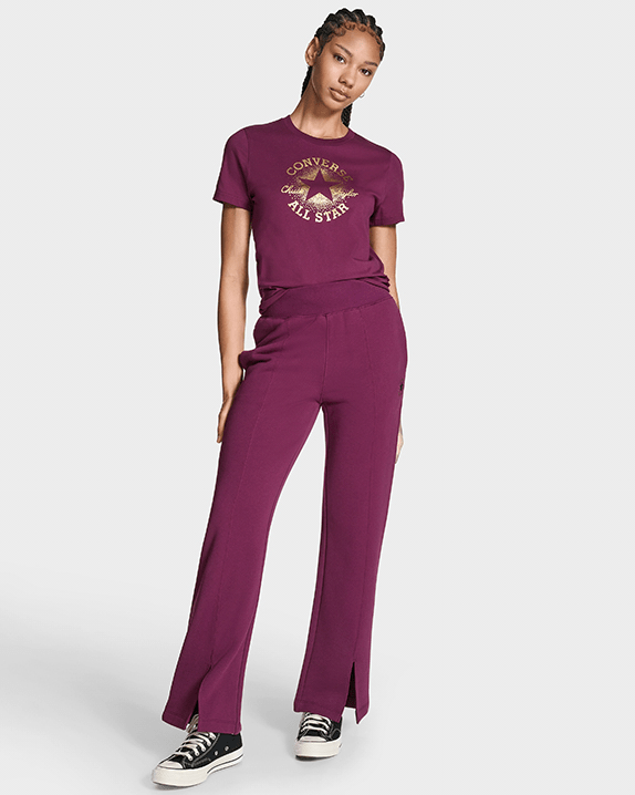 Converse Split Leg Knit Pant