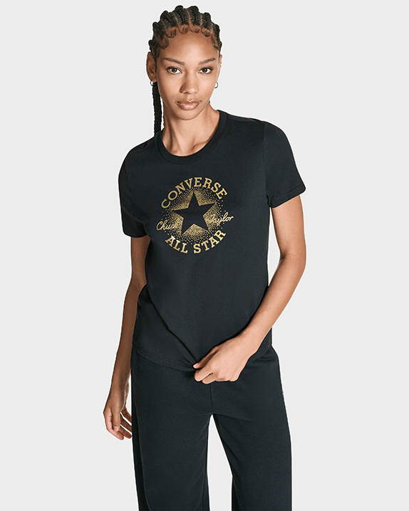 Converse Koszulka Damska Metallic Chuck Taylor