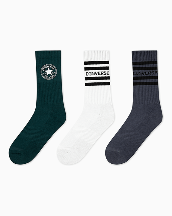 Converse 3-Pak Skarpetek Chuck Patch Crew